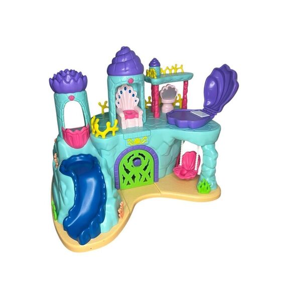 LAKESHORE LEARNING Under the Sea Mermaid Palace Playset Toy - Picture 1 of 8